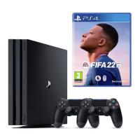 **TEŞHİR** SONY PS4 PRO 1TB 4K + 2.KOL + FIFA 22 BUNDLE PAKET