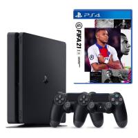 **TEŞHİR** SONY PS4 SLIM 1TB + 2.KOL + FIFA 21 BUNDLE PAKET