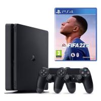 **TEŞHİR** SONY PS4 SLIM 1TB + 2.KOL + FIFA 22 BUNDLE PAKET