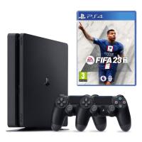 **TEŞHİR** SONY PS4 SLIM 1TB + 2.KOL + FIFA 23 BUNDLE PAKET