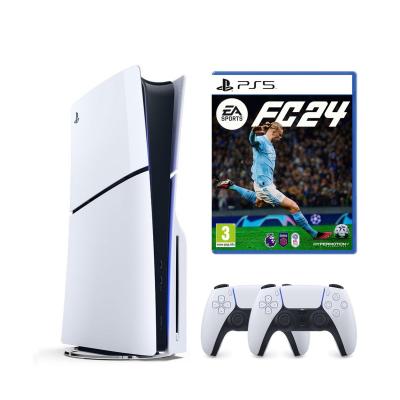 SONY PLAYSTATİON 5 PS5 SLIM CD Lİ + 2.KOL + FC 24 OYUNU (İTHALATÇI GARANTİLİ)