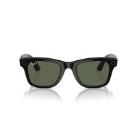 RAY-BAN META WAYFARER AKILLI GÖZLÜK PARLAK SİYAH G15 YEŞİL