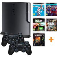 SONY PS3 320GB + 2.KOL + 30 OYUN YÜKLÜ - 12 AY GARANTİLİ (2.EL)