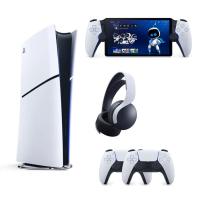 SONY PS5 PLAYSTATİON 5 SLİM DİJİTAL 1TB + 2.KOL + PS5 KULAKLIK + PORTAL REMOTE PLAYER