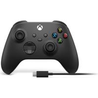 XBOX CORE KABLOSUZ OYUN KUMANDASI + USB-C KABLOSU – KARBON SİYAHI 9.NESİL